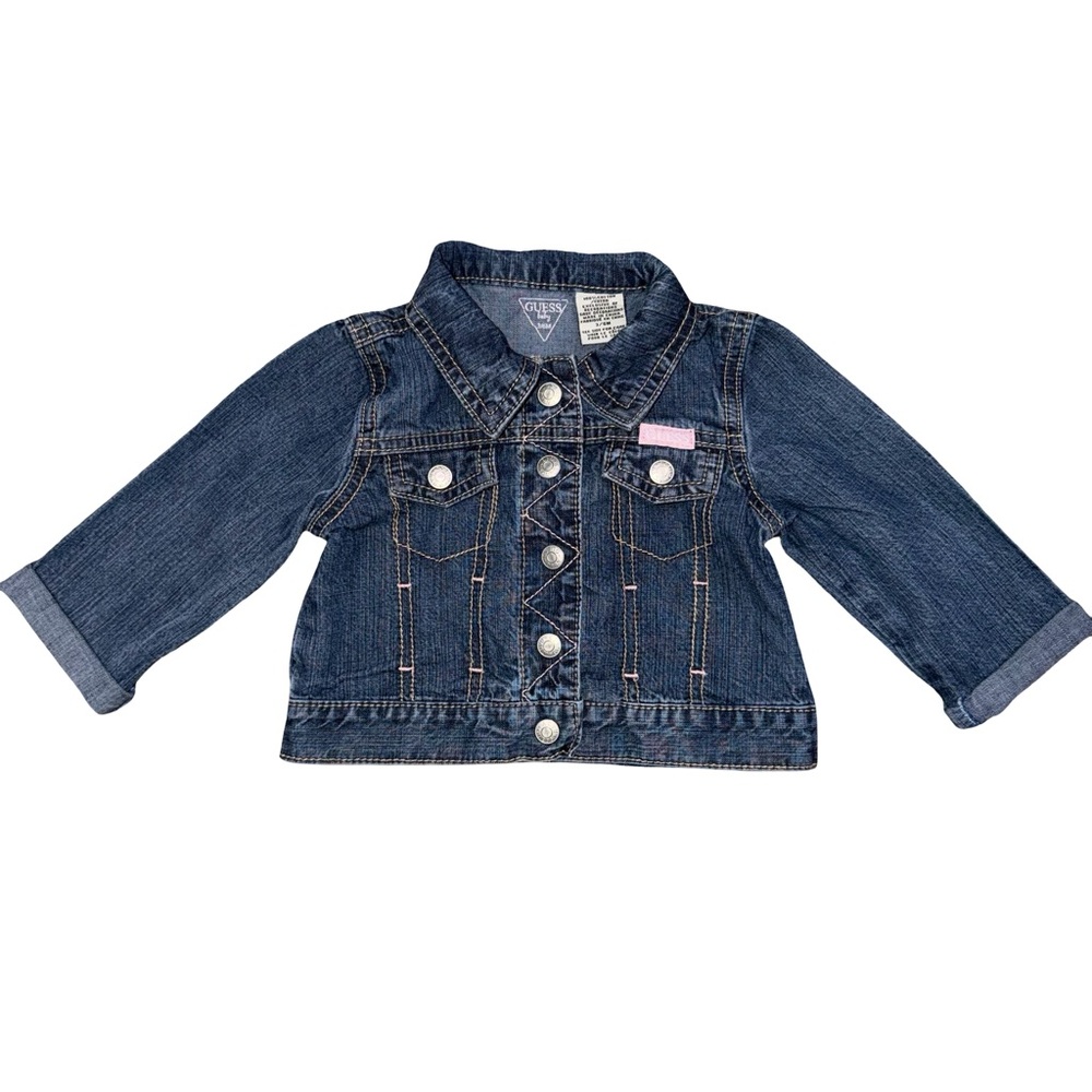 Guess baby Blue Denim‎ Jacket 3/6m
